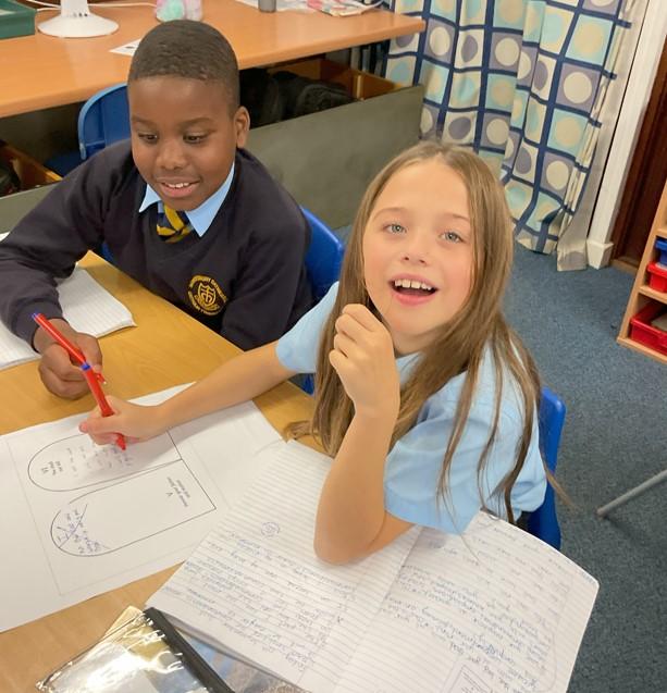 In RE we looked at links between the Ten Commandments and Jesus' two Commandments.