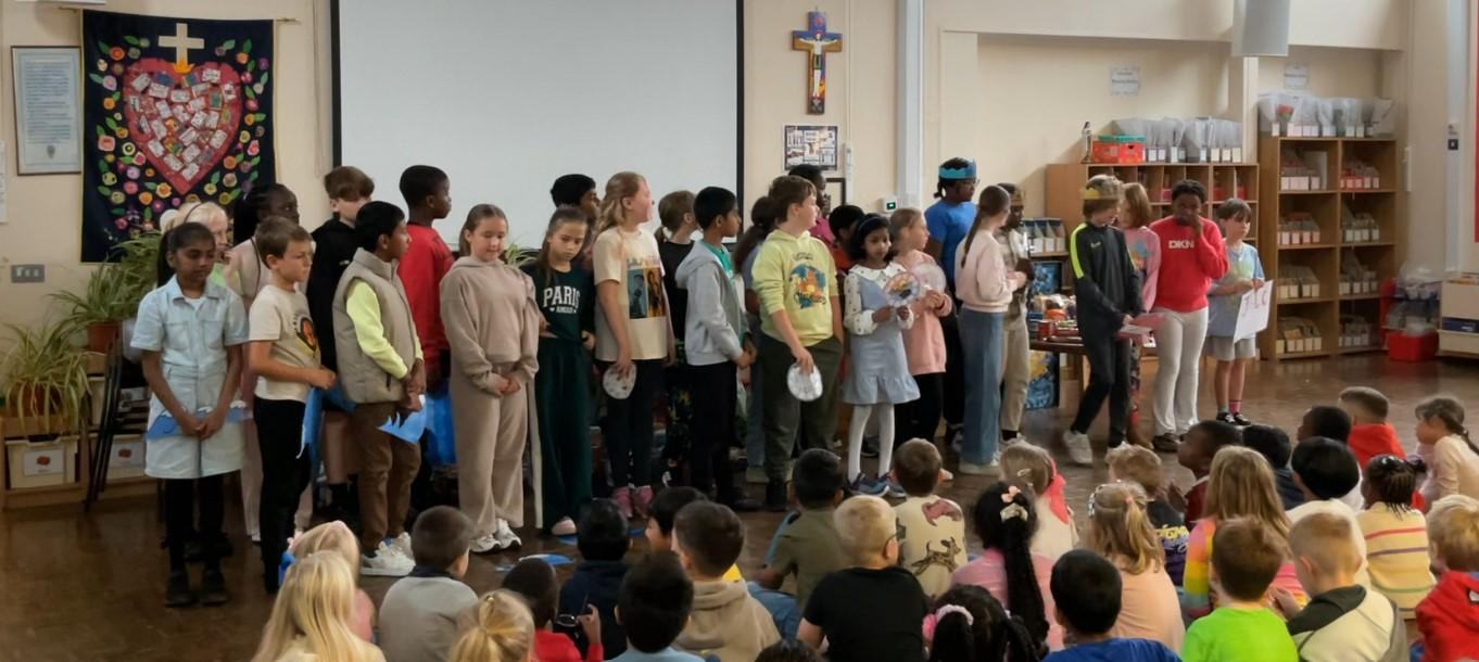 Poetry Slam! Year 5 read 'Justice' by Rudyard Kipling...Well Done!